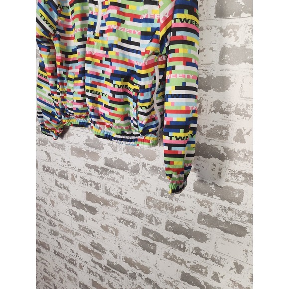 Looney Tunes‎ Members Only Tweety Bird Jacket Collaboration Size Large Colorful - Picture 12 of 16